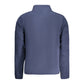 Blue Polyester Men's Sweatshirt