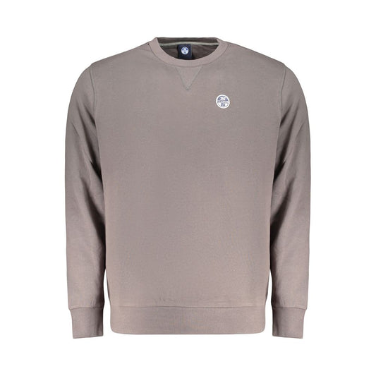 Gray Cotton Men's Sweatshirt