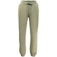 Green Cotton Men's Trouser