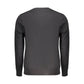 Black Cotton Mens Sweatshirt