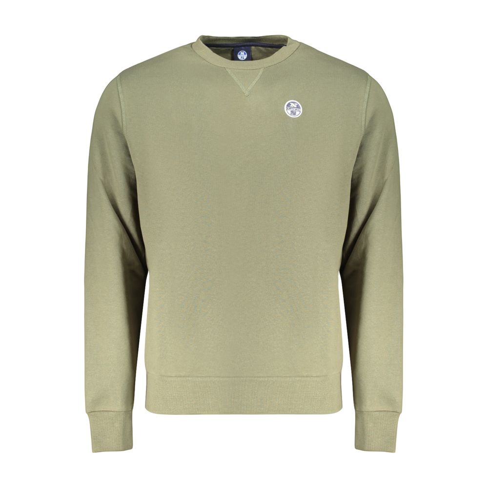 Green Cotton Menswear Sweatshirt