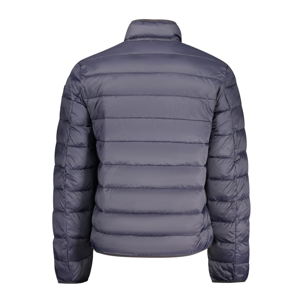 Blue Polyamide Men's Jacket