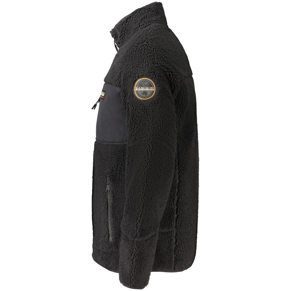 Black Polyamide Men's Jacket