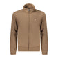 Brown Cotton Men's Sweatshirt