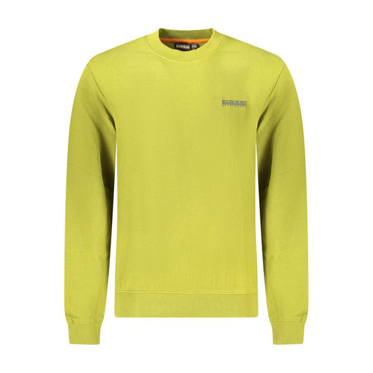 Green Cotton Men's Sweatshirt