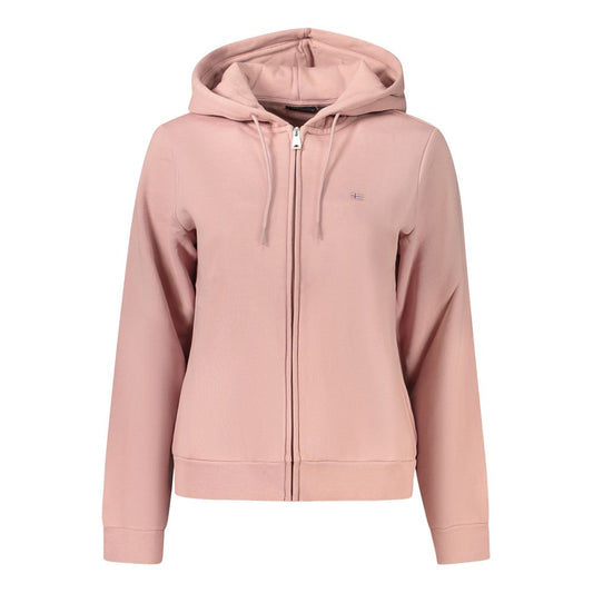 Pink Cotton Women's Sweatshirt