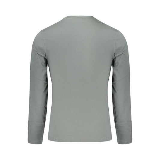 Green Cotton Men's T-Shirt
