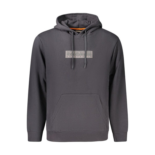 Black Cotton Men's Sweatshirt