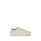 White Calf Leather Bos Taurus Athletic Sneakers