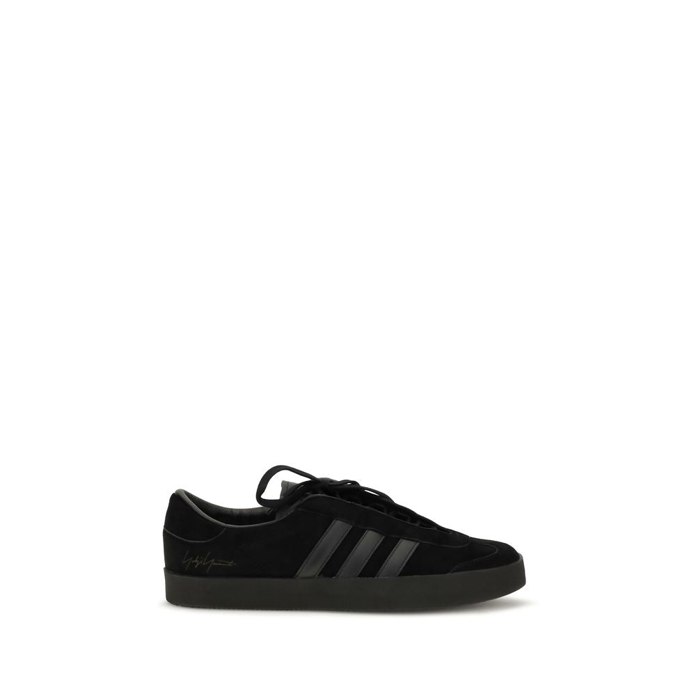 Black Calf Leather Bos Taurus Athletic Sneakers
