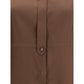 Brown Silk Dress Shirt