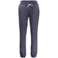 Blue Cotton Men's Trouser