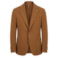 Brown Cotton Men Jacket