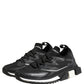 Black White Sorrento Low Top Sneakers Shoes