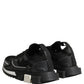Black White Sorrento Low Top Sneakers Shoes