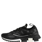 Black White Sorrento Low Top Sneakers Shoes