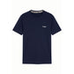 Blue Cotton Men's T-shirt