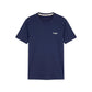 Blue Cotton Men T-shirt