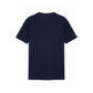 Blue Cotton Men T-shirt