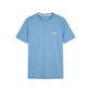 Light Blue Cotton Men T-Shirt