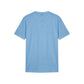 Light Blue Cotton Men T-Shirt