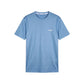 Light Blue Cotton Men T-Shirt