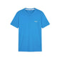 Light Blue Cotton Men T-shirt