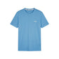 Light Blue Cotton Men T-Shirt