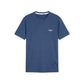 Blue Cotton Men T-shirt