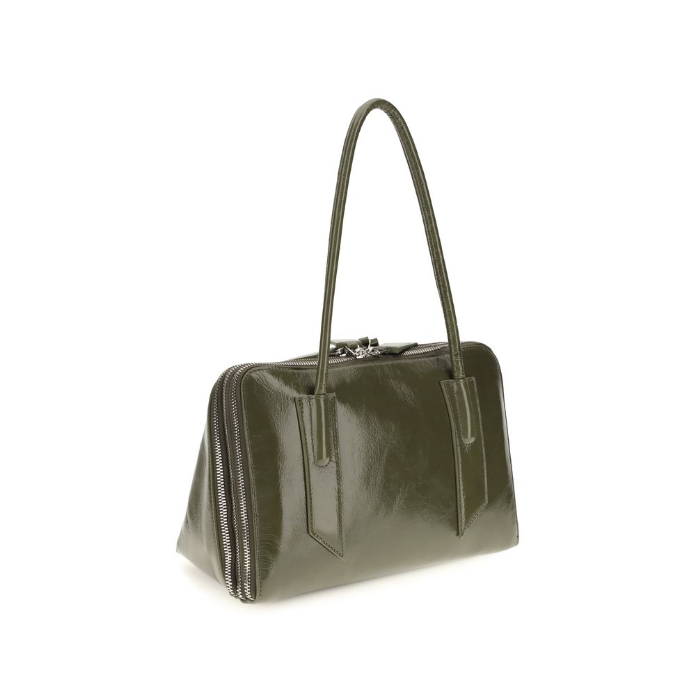Bicolor Calf Leather Bos Taurus Shoulder Bag