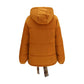 Orange Polyamide Full-Length Jacket