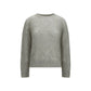 Gray Linen Sweatshirt