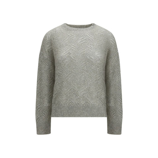 Gray Linen Sweatshirt