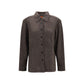 Brown Cashmere Dress Shirt