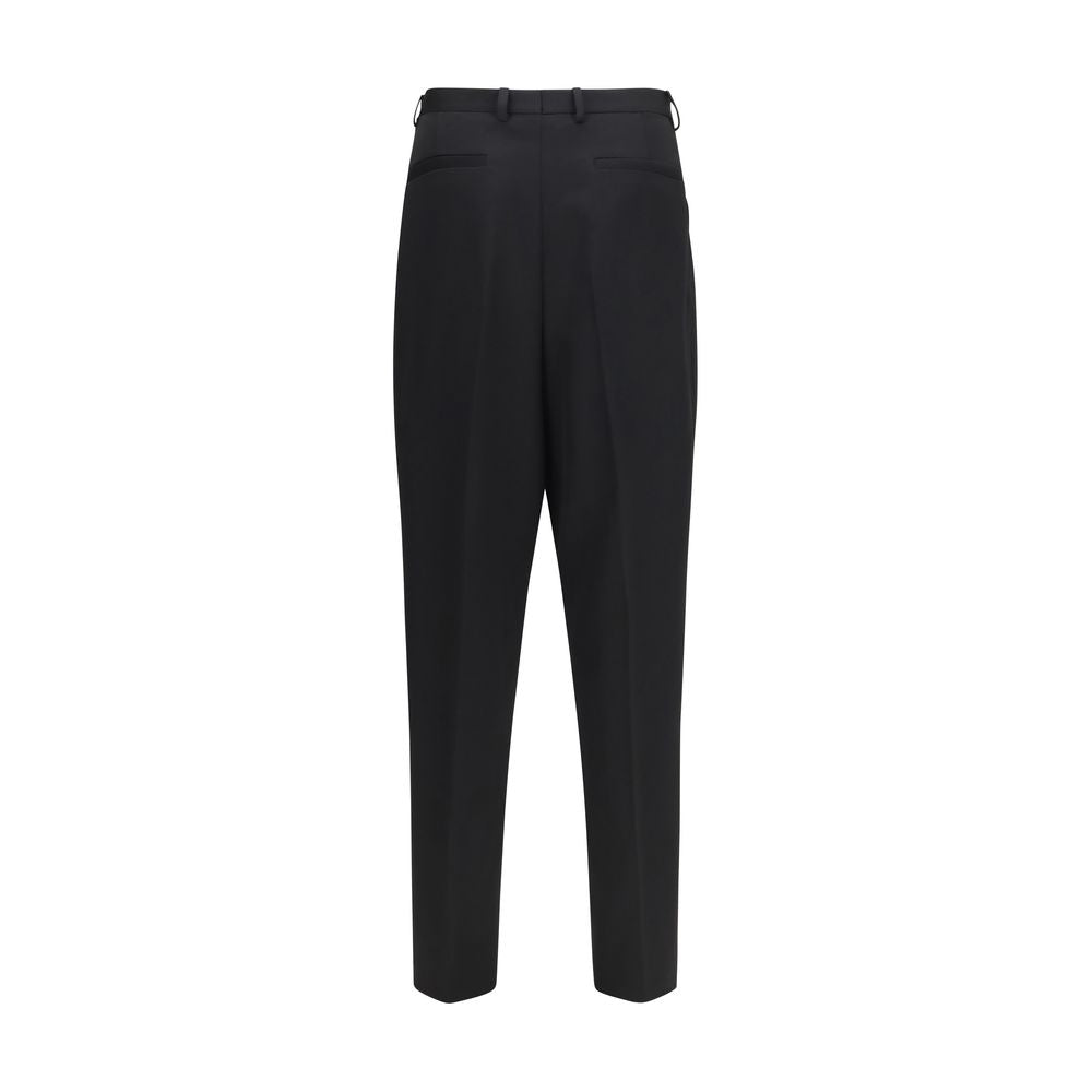 Black Wool Oves Aries Dress Pants