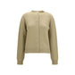 Beige Cashmere Cardigan