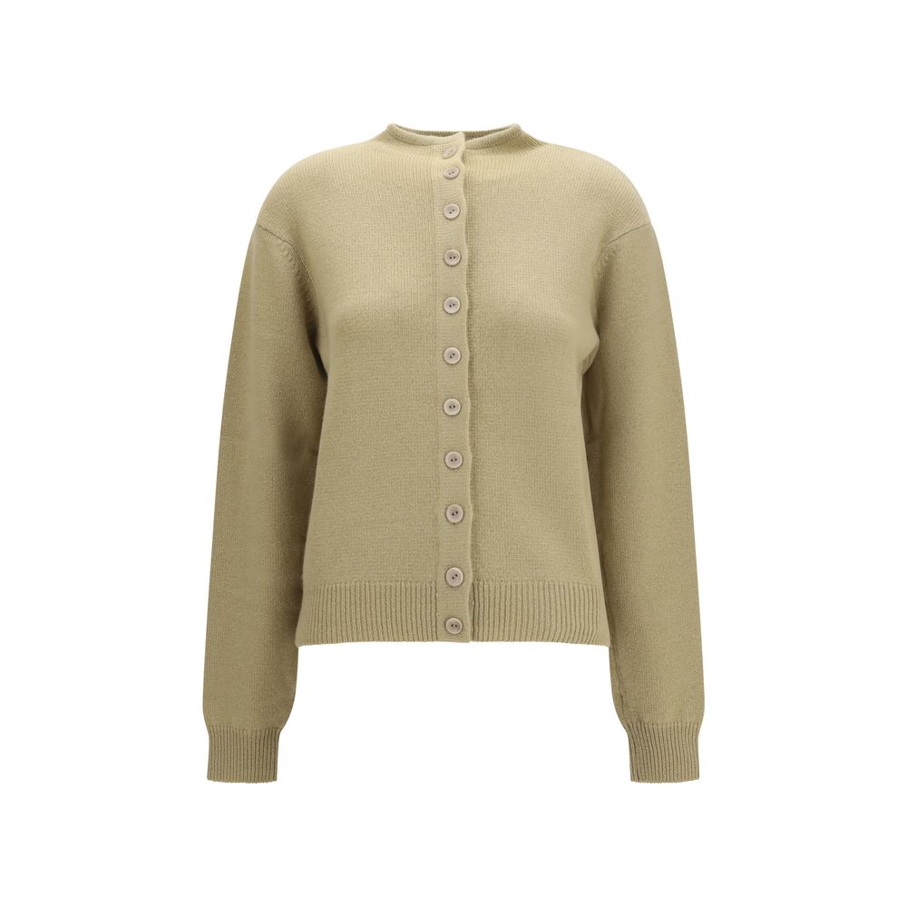 Beige Cashmere Cardigan