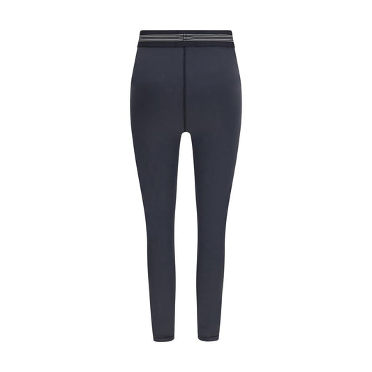 Black Recycled Polyester Leggings