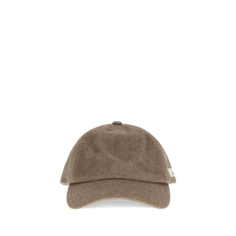 Brown Wool Oves Aries Cap (Baseball Hat)