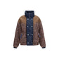 Multicolor Polyamide Biker Jacket