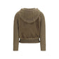 Brown Wool Oves Aries Hoodie