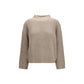 Beige Wool Oves Aries Turtleneck