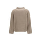 Beige Wool Oves Aries Turtleneck