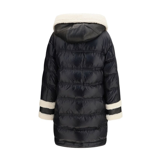 Black Polyamide Parka