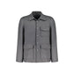 Gray Cashmere Full-Length Jacket