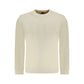 Beige Cotton Men Sweatshirt