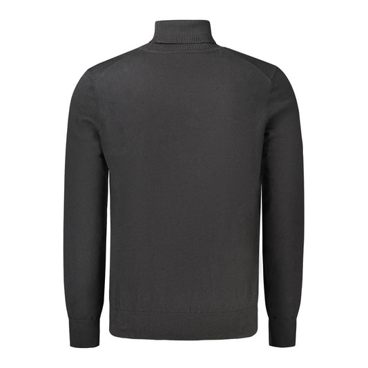 Black Wool Men's Sweater