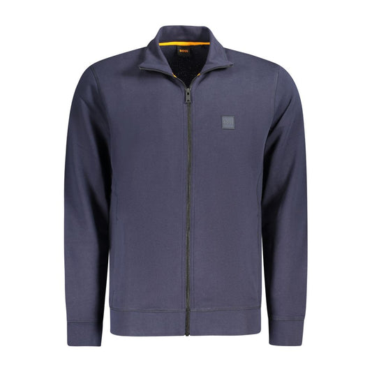 Blue Cotton Men's Sweatshirt
