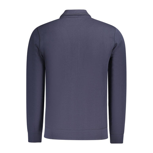 Blue Cotton Men's Sweatshirt