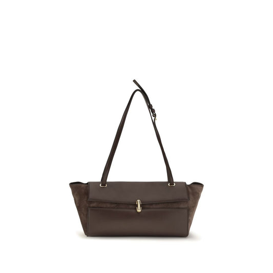 Brown Calf Leather Bos Taurus Shoulder Bag